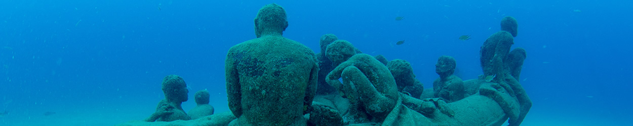 Diving museo Atlantico with Lanzarote Dive Centre